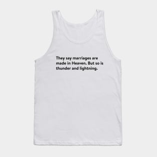 Marriage Tank Top